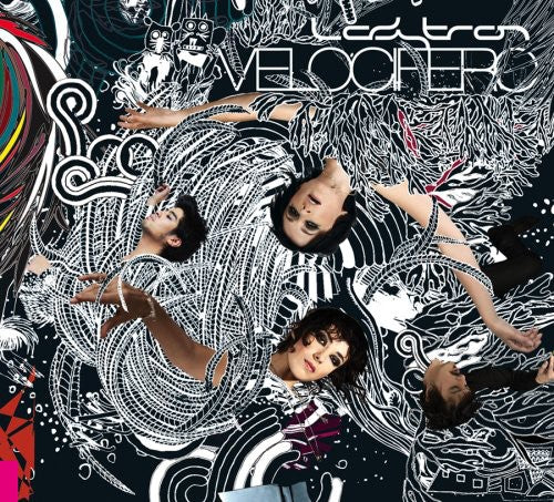 the album cover for Ladytron - Velocifero