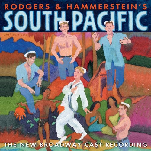 the album cover for South Pacific (The New Broadway Cast) - South Pacific