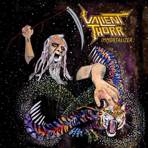 the album cover for Valient Thorr - Immortalizer