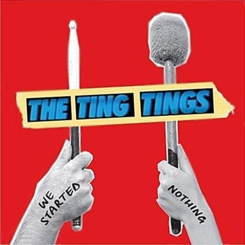 the album cover for Ting Tings - We Started Nothing (Uk)