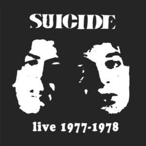 the album cover for Suicide - Live 1977-1978