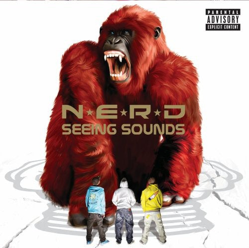 the album cover for N.E.R.D - Seeing Sounds