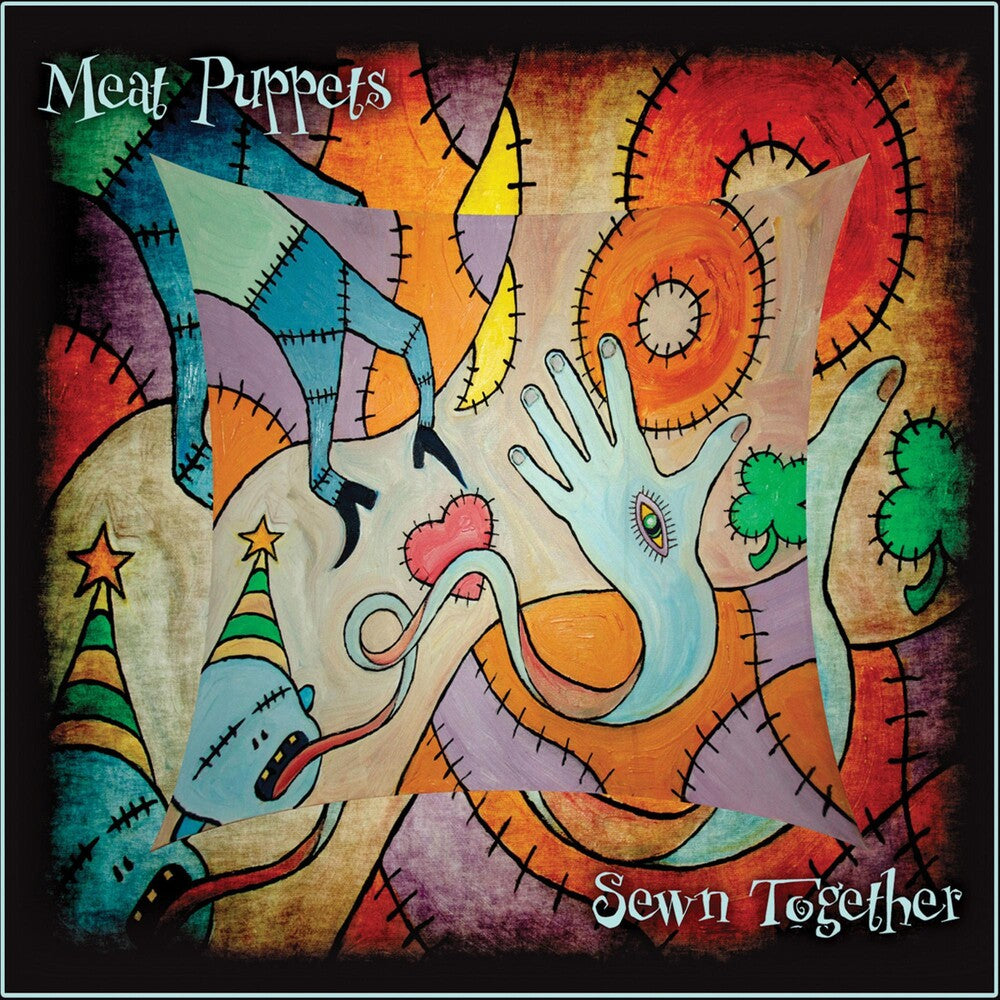 the album cover for Meat Puppets - Sewn Together