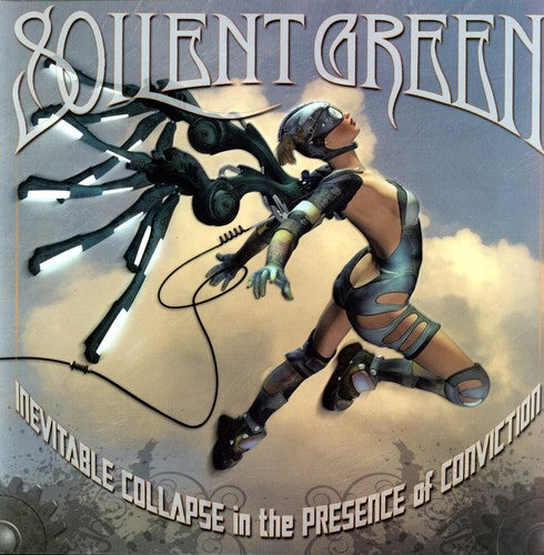 the album cover for Soilent Green - Inevitable Collapse in the Presence of Conviction