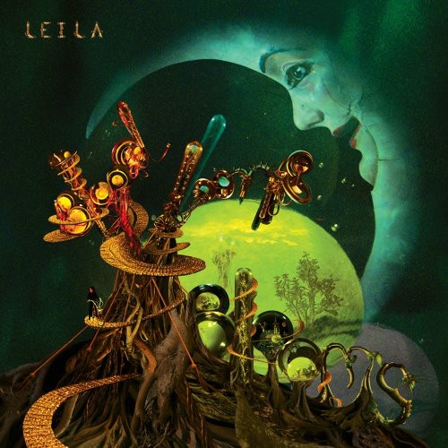the album cover for Leila - Blood, Looms and Blooms