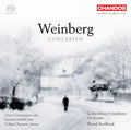 the album cover for Thord Svedlund - Weinberg Concertos