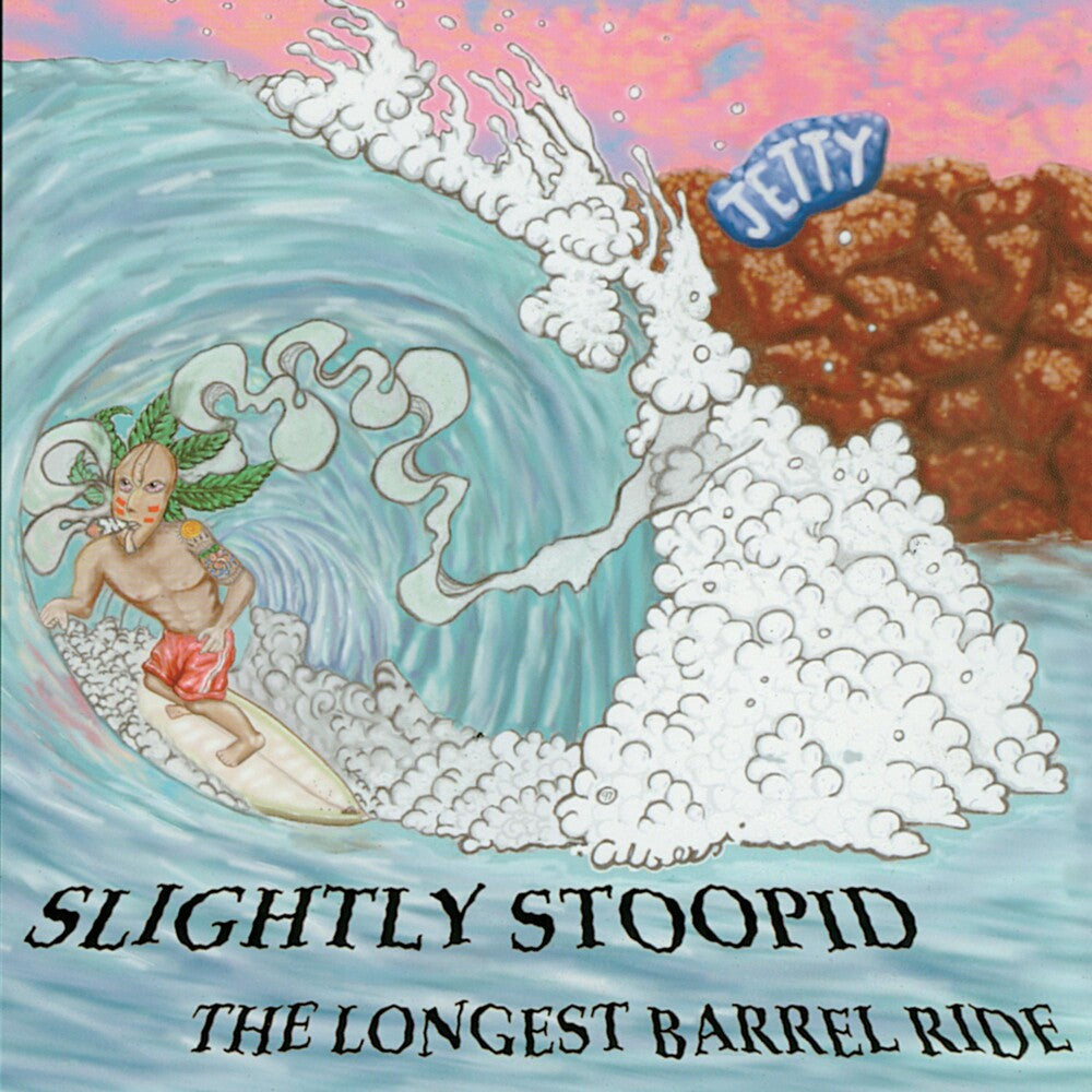 the album cover for Slightly Stoopid - Longest Barrel Ride/Slightly Stoopid