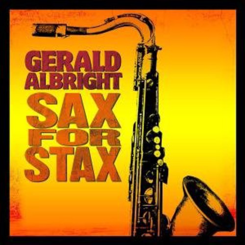 the album cover for Gerald Albright - Sax for Stax