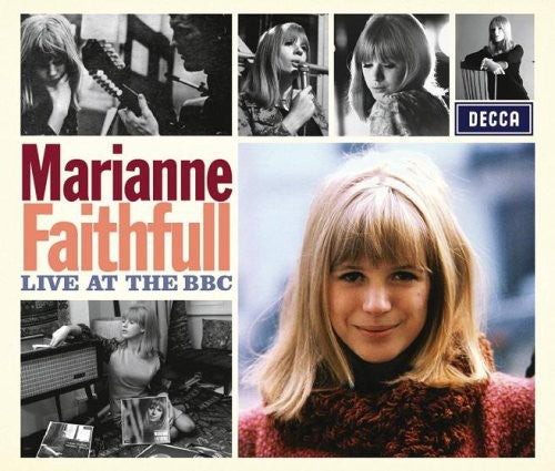 the album cover for Marianne Faithfull - Live At The Bbc