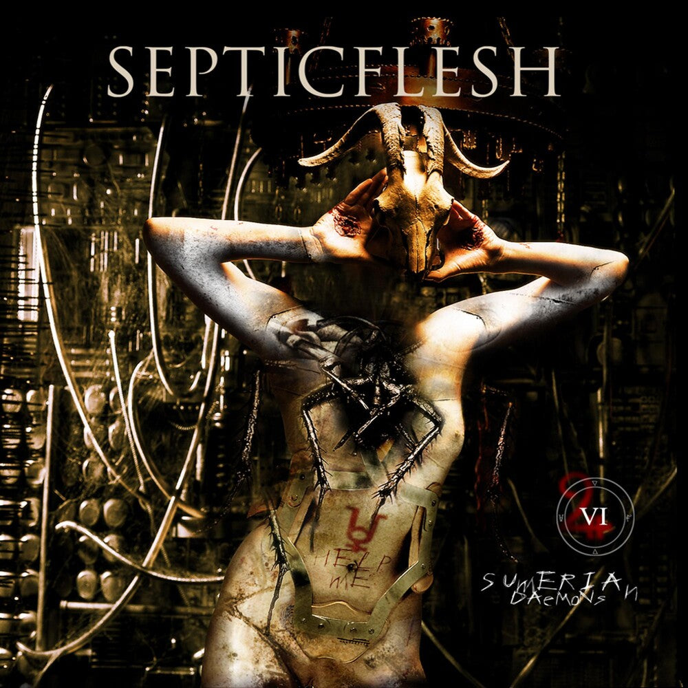 the album cover for Septicflesh - Sumerian Daemons