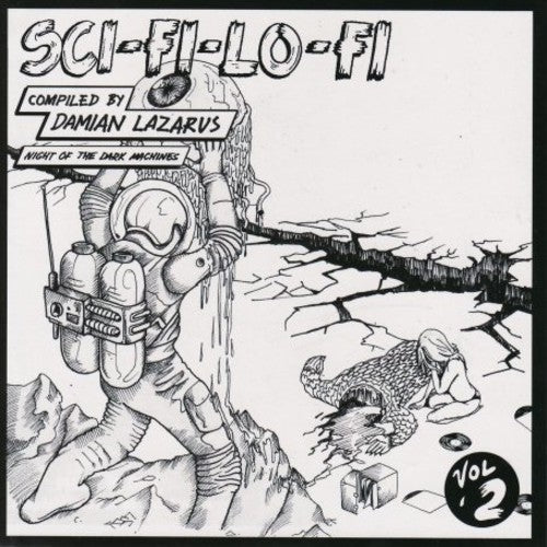the album cover for Damian Lazerus - Vol. 2-Sci Fi Lo Fi