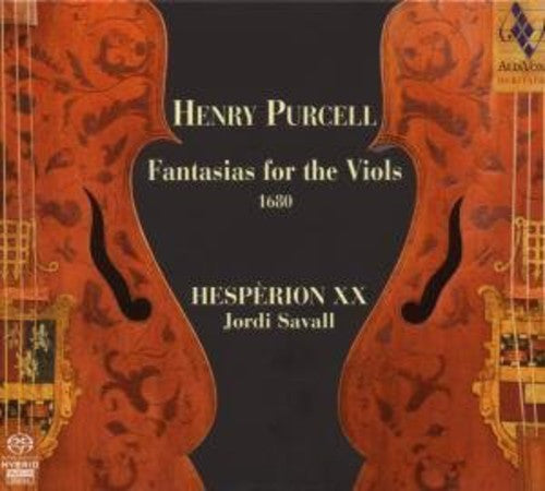 the album cover for Jordi Savall - Fantasias for the Viols 1680