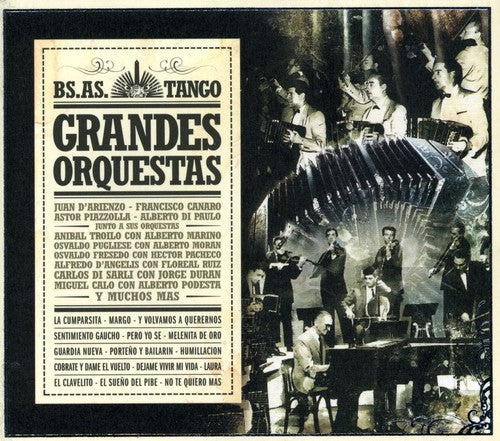 the album cover for Buenos Aires Tango-Grandes Orquestas - Buenos Aires Tango-Grandes Orquestas [Import]