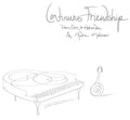 the album cover for De Holanda/Mehman - Continuous Friendship