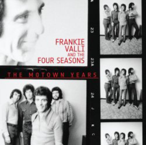 the album cover for Frankie Valli & The Four Seasons - The Motown Years