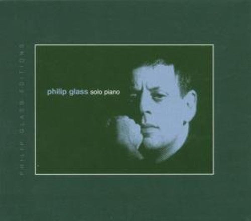 the album cover for Philip Glass - Solo Piano