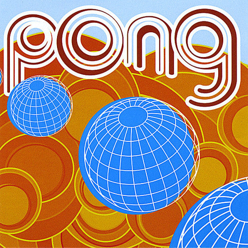 the album cover for Pong - Bubble City