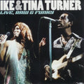 the album cover for Ike Turner & Tina - Live Raw & Funky [Import]