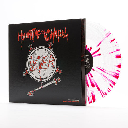 the album cover for Slayer - Haunting the Chapel