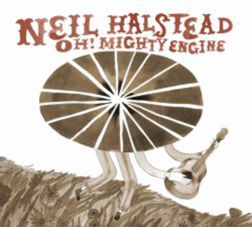 the album cover for Neil Halstead - Oh Mighty Engine