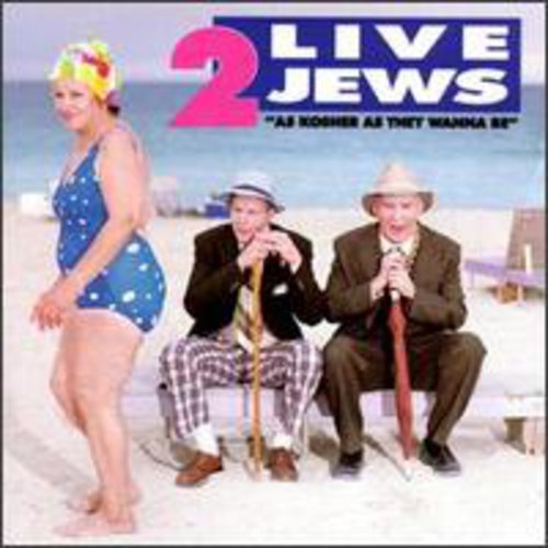 the album cover for 2 Live Jews - As Kosher As We