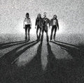 the album cover for Bad Company - Burnin Sky