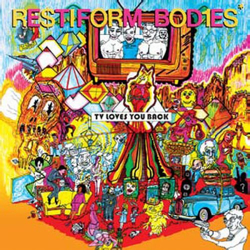 the album cover for RESTIFORM BODIES - Tv Loves You Back