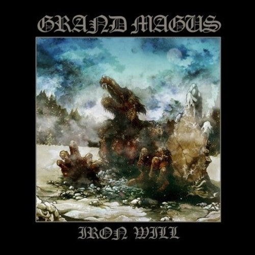 the album cover for Grand Magus - Iron Will