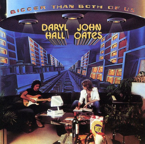 the album cover for Daryl Hall & John Oates - Bigger Than Both of Us