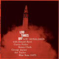 the album cover for Lou Donaldson - Lou Takes Off