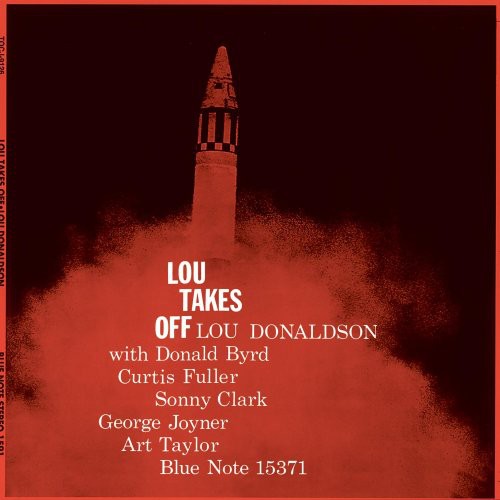 the album cover for Lou Donaldson - Lou Takes Off