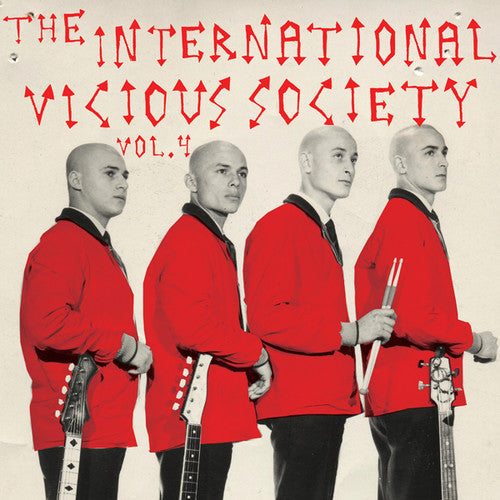 the album cover for International Vicious Society Vol 4 / Various - The International Vicious Society Vol. 4