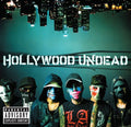 the album cover for Hollywood Undead - Swan Songs