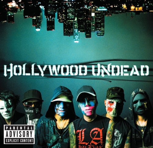 the album cover for Hollywood Undead - Swan Songs