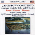 the album cover for Yehuda Hanani - Jamestown Concerto / Works for Cello & Orchestra