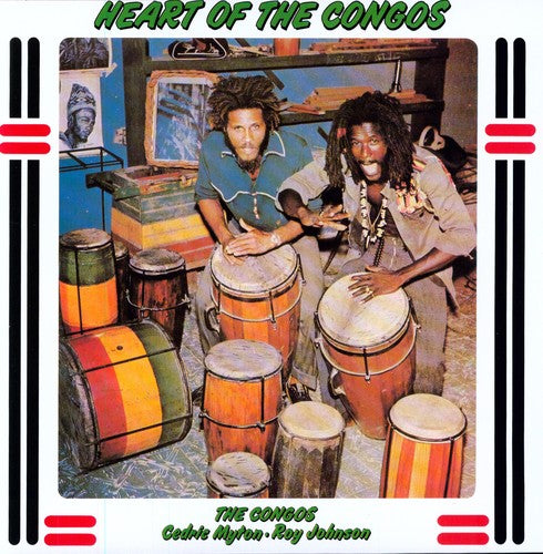the album cover for Congos - Heart of the Congos