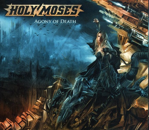 the album cover for Holy Moses - Agony Of Death