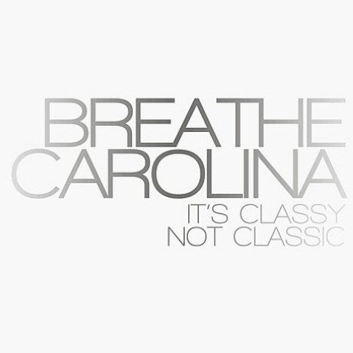 the album cover for Breathe Carolina - It's Classy Not Classic