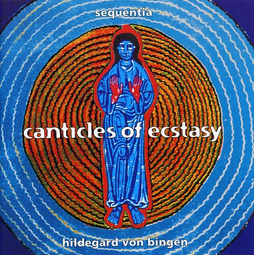 the album cover for Elizabeth Glen - Canticles of Ecstasy