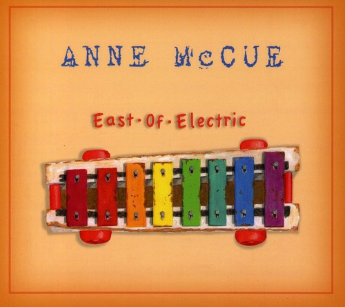 the album cover for Anne Mccue - East of Electric
