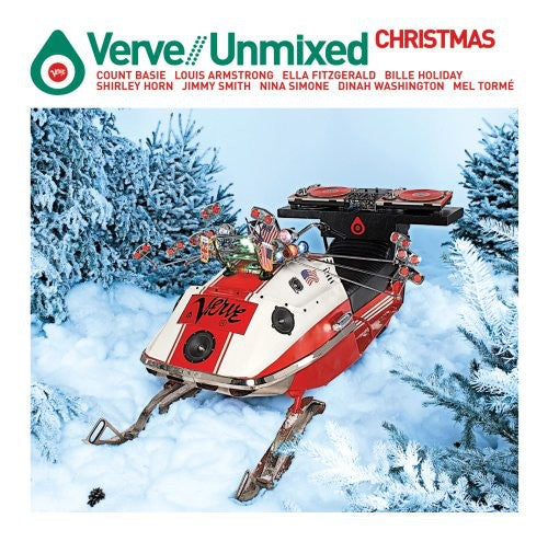 the album cover for Verve Unmixed Christmas - Verve Unmixed Holiday