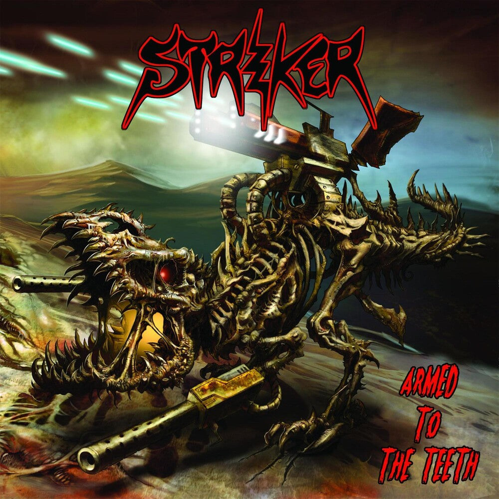 the album cover for Striker - Armed to the Teeth
