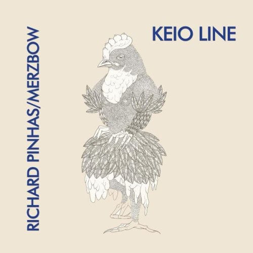 the album cover for Merzbow & Richard Pinhas - Keio Line  [Glass Laminated Sleeve][Limited Edition]