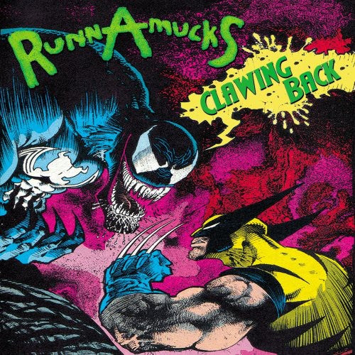 the album cover for Runnamucks - Clawing Back