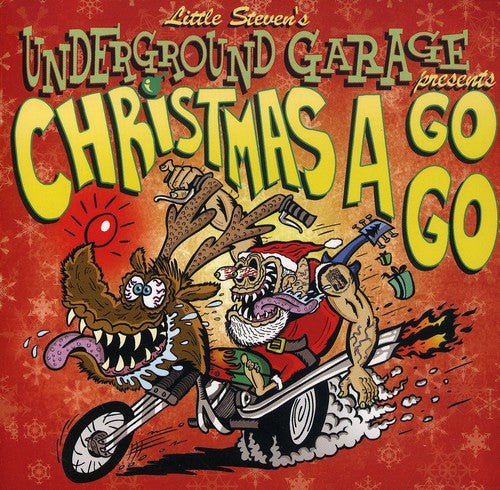 the album cover for Christmas A Go-Go - Christmas A Go-go