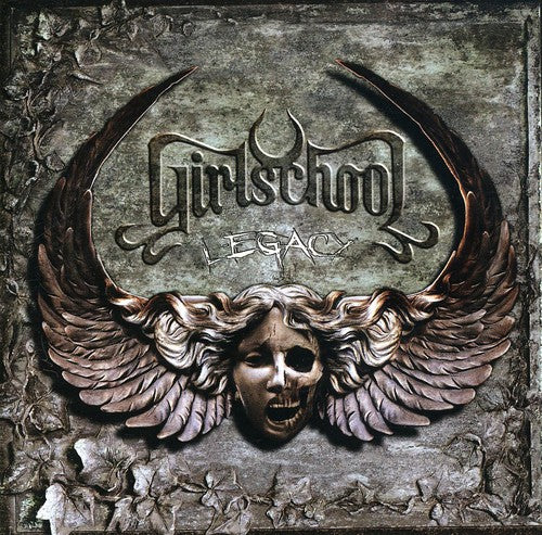 the album cover for Girlschool - Legacy