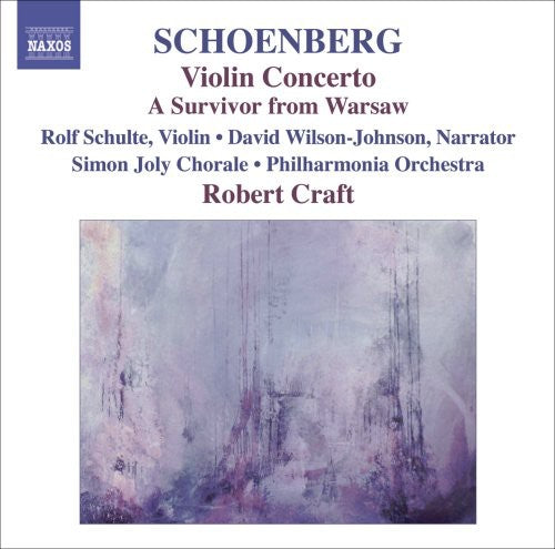 the album cover for Robert Craft - Violin Concerto Survivor from Warsaw
