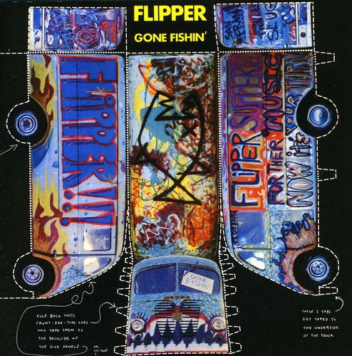 the album cover for Flipper - Gone Fishin