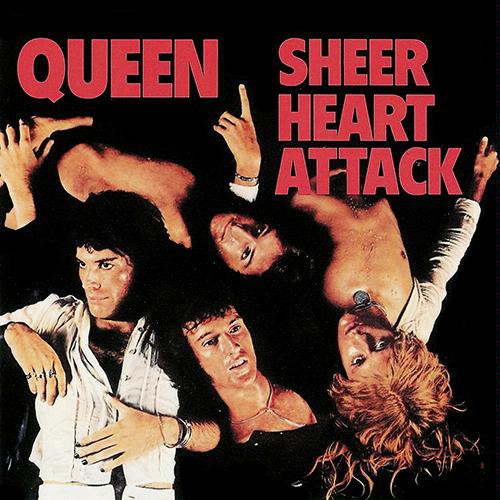 the album cover for Queen - Sheer Heart Attack