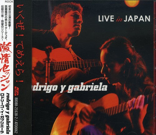 the album cover for Rodrigo Y Gabriela - Live in Japan